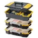 Stanley Adjustable Compartments 2 Cell Yellow, Black Polycarbonate Compartment Box 24.7mm x 31mm x 50.7mm STST1-71962