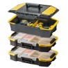 Stanley Adjustable Compartments 2 Cell Yellow, Black Polycarbonate Compartment Box 24.7mm x 31mm x 50.7mm STST1-71962