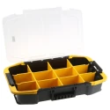 Stanley Adjustable Compartments 2 Cell Yellow, Black Polycarbonate Compartment Box 24.7mm x 31mm x 50.7mm STST1-71962