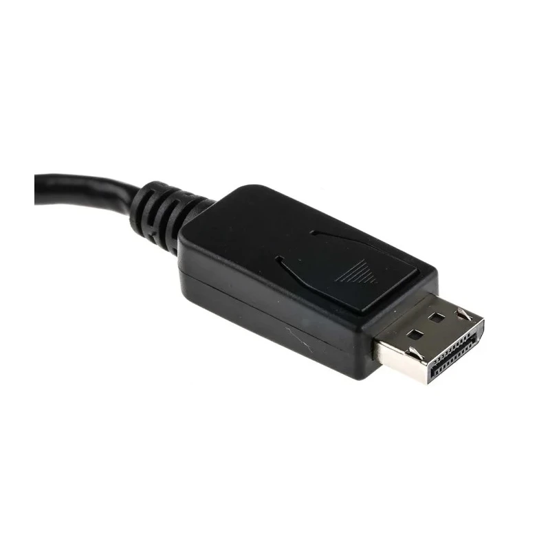 RS PRO Male DisplayPort to Female HDMI Polyvinyl Chloride DisplayPort Cable 150 mm 182-8793
