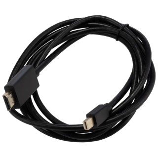 RS PRO Male Mini DisplayPort to Male HDMI Polyvinyl Chloride DisplayPort Cable 2 m 182-8800