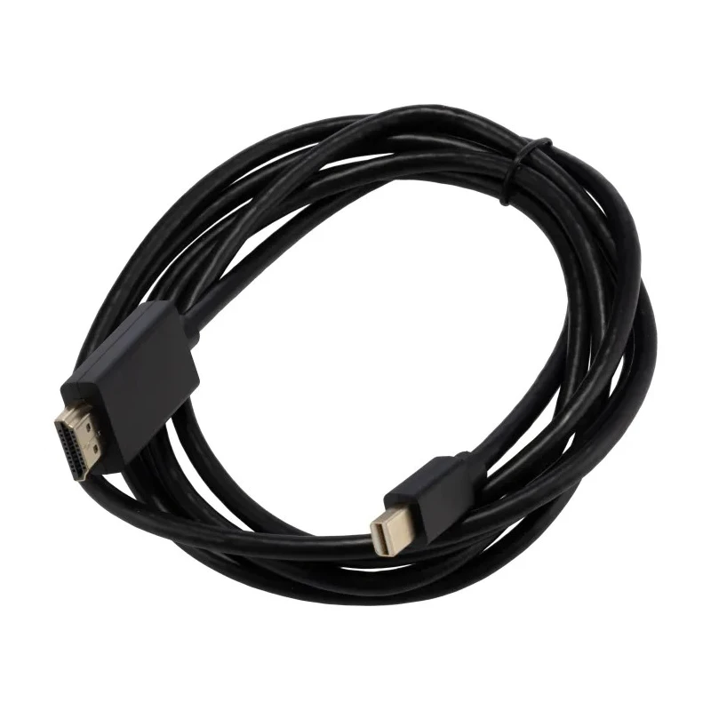RS PRO Male Mini DisplayPort to Male HDMI Polyvinyl Chloride DisplayPort Cable 2 m 182-8800