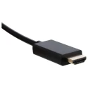 RS PRO Male Mini DisplayPort to Male HDMI Polyvinyl Chloride DisplayPort Cable 2 m 182-8800