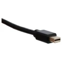RS PRO Male Mini DisplayPort to Male HDMI Polyvinyl Chloride DisplayPort Cable 2 m 182-8800