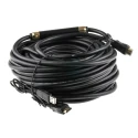 RS PRO 20 m 4K HDMI Cable Male to Male with Double Shielding and Oxygen-Free Copper 182-8810