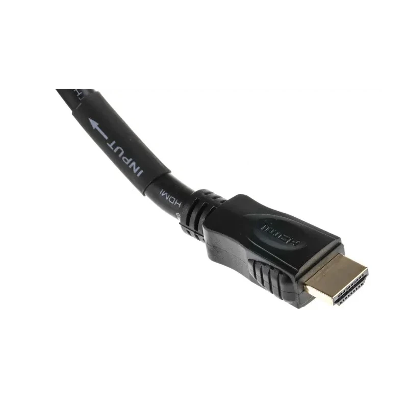 RS PRO 20 m 4K HDMI Cable Male to Male with Double Shielding and Oxygen-Free Copper 182-8810