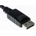 RS PRO Male DisplayPort to Female VGA Polyvinyl Chloride DisplayPort Cable 150 mm 182-8794