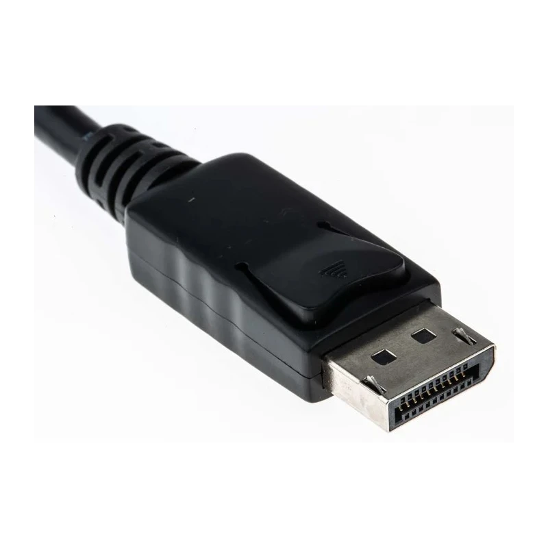 RS PRO Male DisplayPort to Female VGA Polyvinyl Chloride DisplayPort Cable 150 mm 182-8794