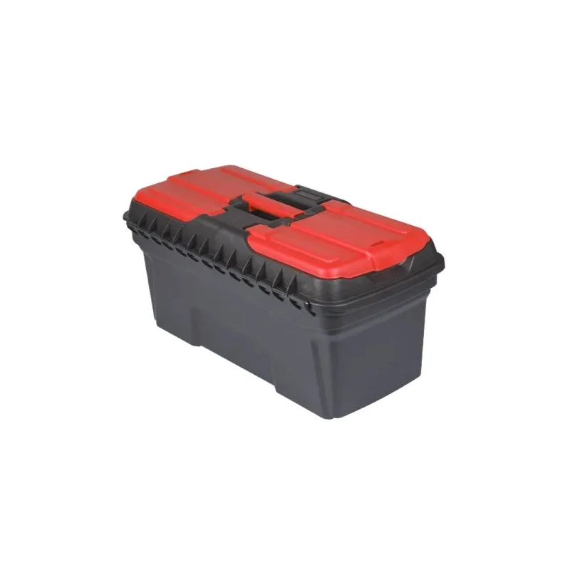 RS PRO Plastic Tool Box 263 mm Height 494 mm Length 250 mm Width Black Red 833-5988