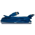 RS PRO IC Socket USB Cable Male USB Type A to Male USB B USB 3.0 Blue 3 m 182-8838