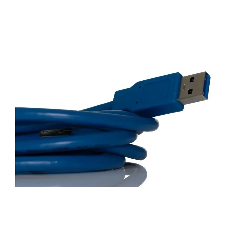 RS PRO IC Socket USB Cable Male USB Type A to Male USB B USB 3.0 Blue 3 m 182-8838