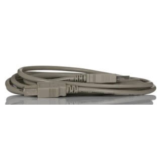 RS PRO IC Socket USB Cable Male USB Type A to Male USB B USB 2.0 Grey 2m 182-8832