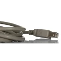 RS PRO IC Socket USB Cable Male USB Type A to Male USB B USB 2.0 Grey 2m 182-8832
