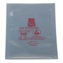 RS PRO Anti-Static Static Shielding Bag 76mm(W) x 127mm Heat Seal Silver 100 Pack 182-8792