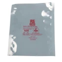 RS PRO Anti-Static Bag 102mm(W) x 152mm Heat Seal Silver Static Shielding Bag 182-8809