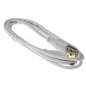 RS PRO IC Socket USB Cable Male USB Type A to Male USB Type A USB 2.0 White 1m 182-8861