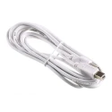 RS PRO IC Socket USB Cable Male USB Type A to Male USB 2.0 USB B White 3m 182-8867