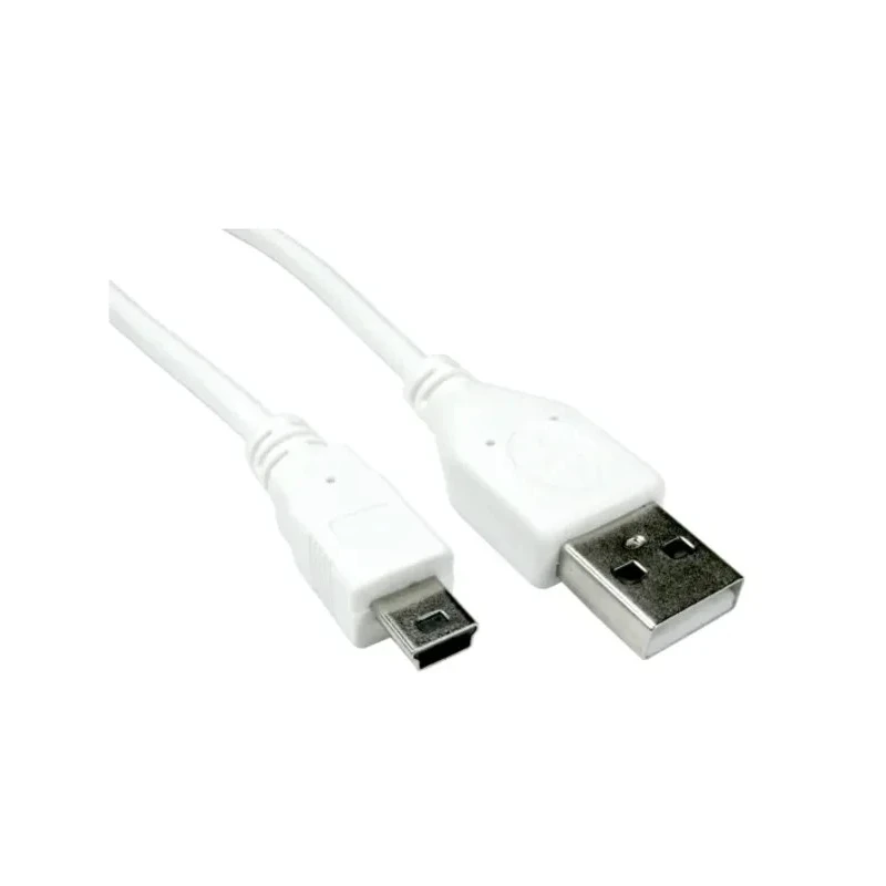 RS PRO IC Socket USB Cable Male USB Type A to Male Mini USB Type B White 3m 182-8863