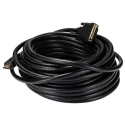 RS PRO 15m 1080p HDMI to DVI-D Male to Male Cable Black 182-8891