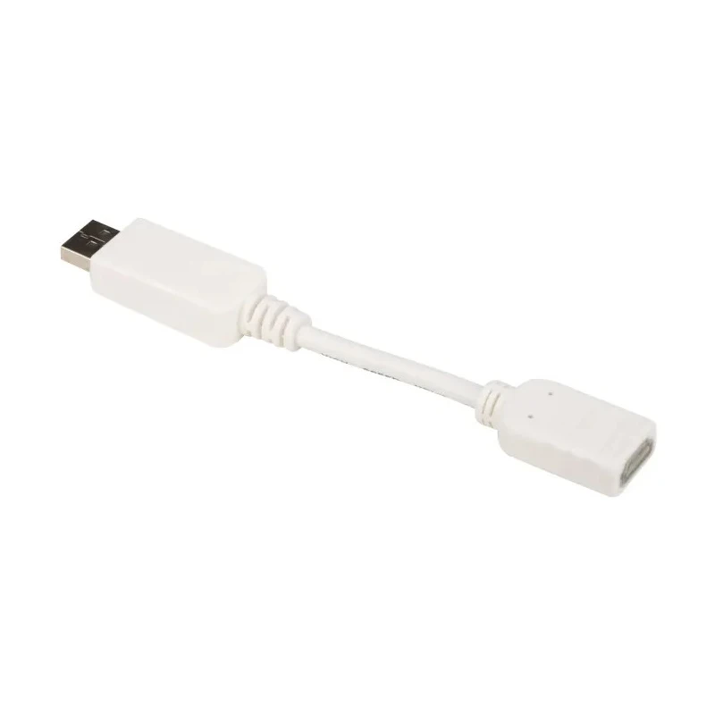 RS PRO Male DisplayPort to Female HDMI Polyvinyl Chloride DisplayPort Cable 150 mm 182-8899