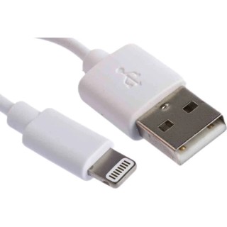 RS PRO IC Socket USB Cable Male USB Type A to Male Lightning Connector USB 2.0 1m 182-8907