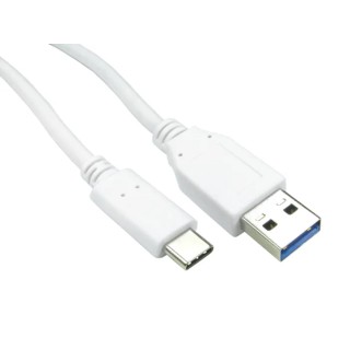 RS PRO IC Socket USB Cable Male USB Type A to Male USB Type C USB 3.1 500 mm 20V 182-8915
