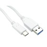 RS PRO IC Socket USB Cable Male USB Type A to Male USB Type C USB 3.1 500 mm 20V 182-8915