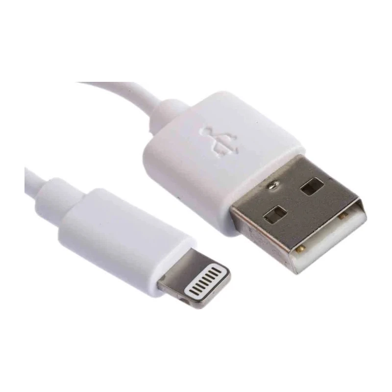 RS PRO IC Socket USB Cable Male USB Type A to Male Lightning Connector USB 2.0 2m 182-8908