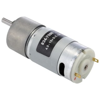 RS PRO 12V DC Brushed Geared Motor, 19.8W, 29 Ncm Torque, 241 RPM, 6mm Shaft Diameter 834-7590