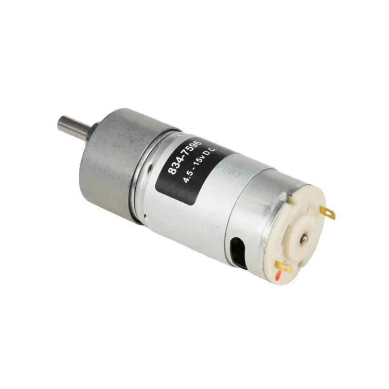 RS PRO Brushed Geared DC Geared Motor 12.8W 12V DC 164rpm 20Ncm Torque 6mm Shaft Diameter 834-7596