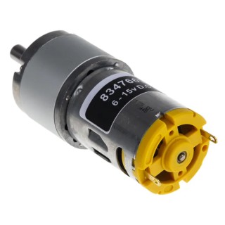 RS PRO Brushed Geared DC Geared Motor, 7.85 W, 12 V DC, 431 rpm, 6 mm Shaft Diameter 834-7663