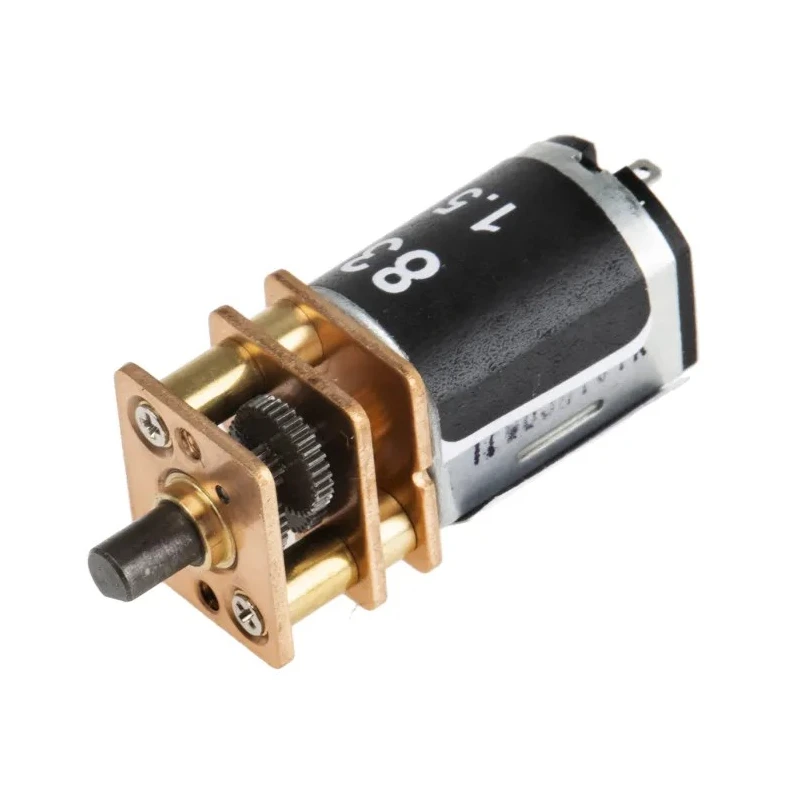 RS PRO Brushed Geared DC Motor 0.58 W 3V DC 3 Ncm Torque 137 RPM 3 mm Shaft Diameter 834-7644