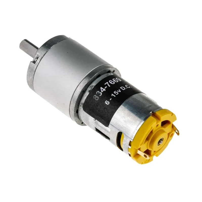 RS Pro Brushed Geared DC Geared Motor, 7.85 W, 12 V dc, 228 rpm, 2399 g.cm Torque, 6 mm Shaft Diameter 834-7669