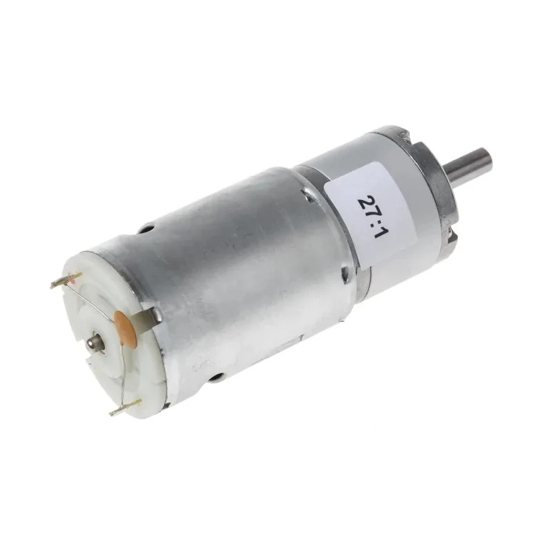 RS PRO Brushed Geared DC Motor 12V DC, 19.8 W, 537 rpm, 3024 g.cm Torque, 6 mm Shaft Diameter 834-7672