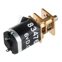 RS PRO Brushed Geared DC Geared Motor 6V DC 0.46W 1800 RPM 3 mm Shaft Diameter 834-7675