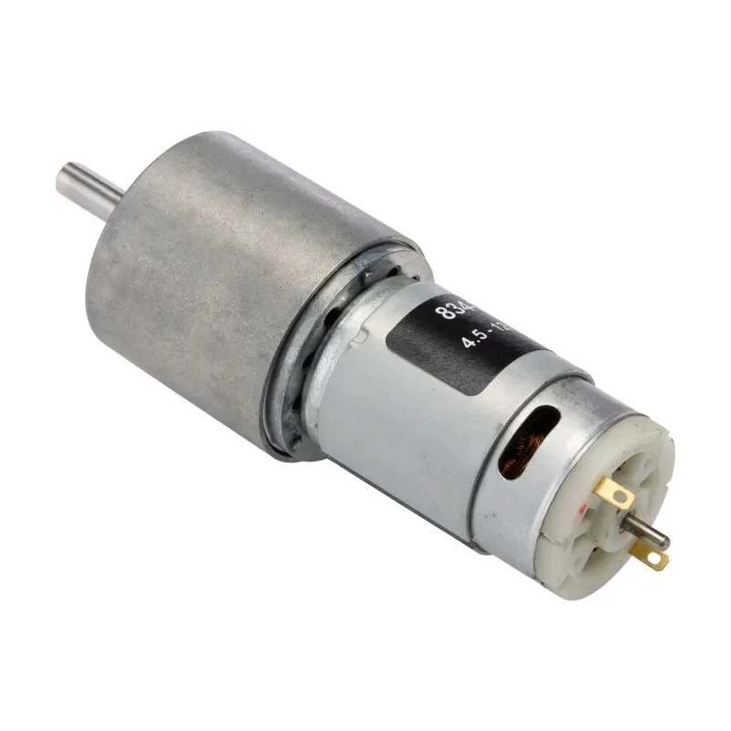 RS PRO Brushed Geared DC Geared Motor 12V dc 7W 2.6rpm 59Ncm 6mm Shaft Diameter 834-7666