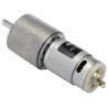 RS PRO Brushed Geared DC Geared Motor 12V dc 7W 2.6rpm 59Ncm 6mm Shaft Diameter 834-7666