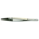 Bernstein 125mm Stainless Steel Flat ESD Safe Tweezer 5-432