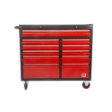 RS PRO 11 Drawer Wheeled Steel Roller Cabinet, Mobile Tool Chest, 1.08m Length, 450mm Width, 985mm Height, 90kg 833-5916