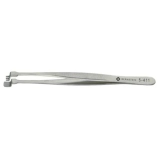 Bernstein Stainless Steel Wafer ESD Safe Tweezer 130mm 5-411
