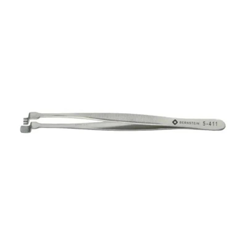 Bernstein Stainless Steel Wafer ESD Safe Tweezer 130mm 5-411