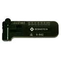Bernstein ESD Series Insulated Wire Stripper 0.25 to 0.8 mm, 102 mm Overall Length 5-542