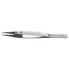 Bernstein 125mm Stainless Steel Rounded ESD Safe Tweezer 5-434