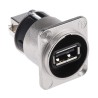 Neutrik Reversible USB 2.0 Type A Female to USB B Male Adapter NAUSB-W