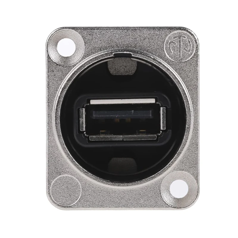 Neutrik Reversible USB 2.0 Type A Female to USB B Male Adapter NAUSB-W