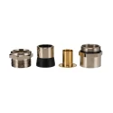 Lapp SKINDICHT Series 25 Cable Gland Nickel Plated Brass PG16, CE Certified, 12-14.8mm Cable Diameter 52003530+52005130