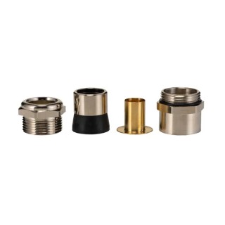 Lapp SKINDICHT Series 25 Cable Gland Nickel Plated Brass PG16, CE Certified, 12-14.8mm Cable Diameter 52003530+52005130