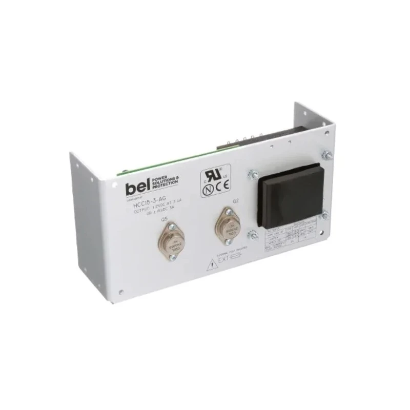 BEL POWER SOLUTIONS INC Open Frame 2 Output Linear Power Supply 15 V 3 A 90 W HCC15-3-AG