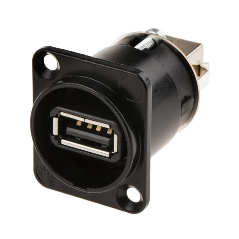 Neutrik USB Type A to Female to USB B Female Adapter with Reversible USB 2.0 Gender Changer NAUSB-W-B