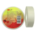 3M 3M™ 27 White Electrical Tape, 19mm Width x 20m Length, Rubber Adhesive, 130°C Max Operating Temperature 85306